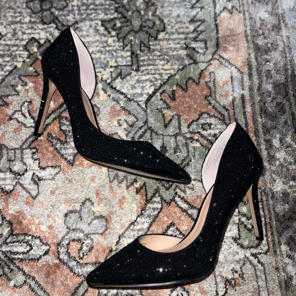 I.N.C. International Concepts Black Crystal Heels